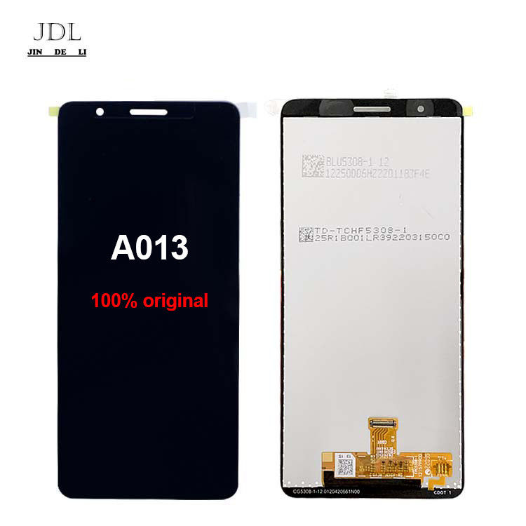 휴대폰 삼성 A01 핵심 LCD 스크린 고해상도 100% 원형