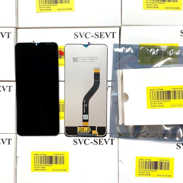 유통 공장 LCD 디스플레이 팜탈라  A20S 오리지널 서비스 팩 LCDS 갤럭시 A207 휴대 전화 화면