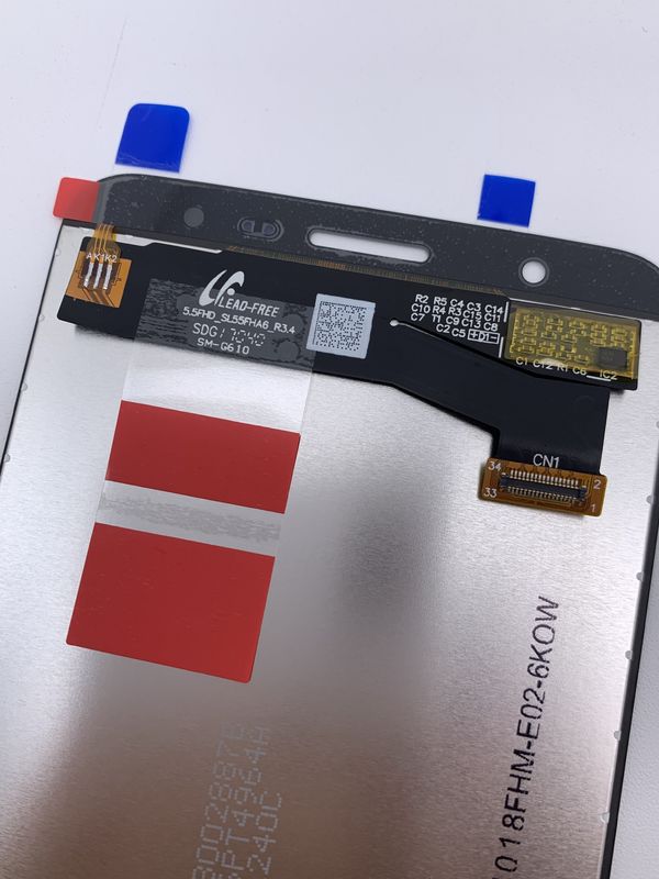 공장 LCD 터치 스크린 판타라  J7 프라임 폰 디스플레이 갤럭시 G610 100% 오리지널 새 서비스 팩 LCDS