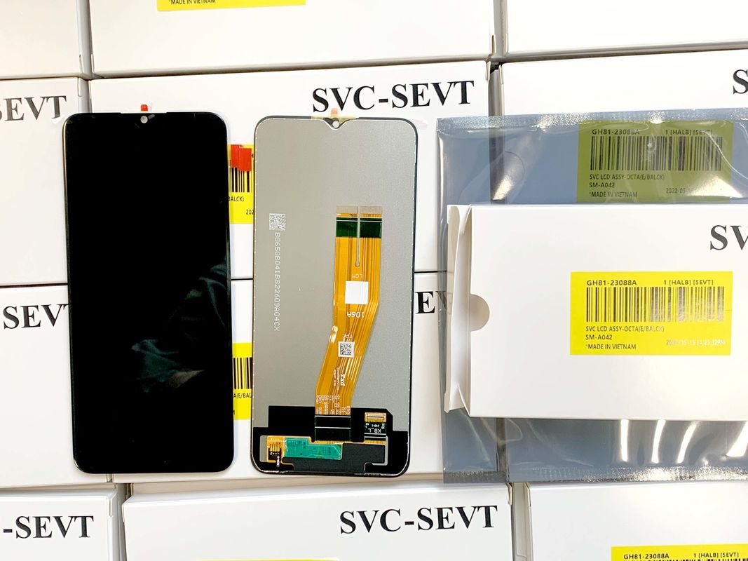 휴대 전화 LCD 화면 원본 LCD 화면  A04E 서비스 팩 LCDS 갤럭시 A042 원본 신규 테스트 디스플레이