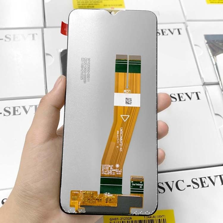 100% 오리지널 모바일 LCD 화면  A03S 서비스 팩 LCDS 갤럭시 A037 고품질 전화 디스플레이 판타라
