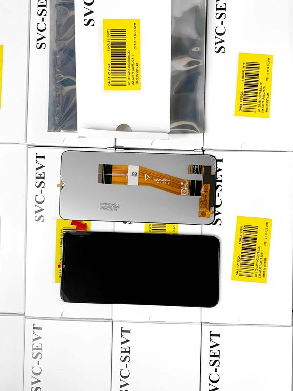 100% 오리지널 모바일 LCD 화면  A03S 서비스 팩 LCDS 갤럭시 A037 고품질 전화 디스플레이 판타라