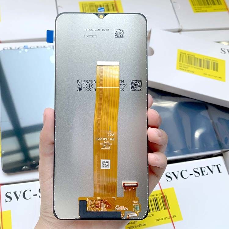 A02 LCD For  A02 판탈라 100% 오리지널 신규 서비스 팩 LCDS 갤럭시 A022 유통 휴대 전화 화면 디스플레이