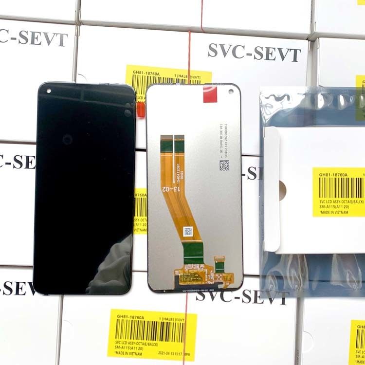 원본 새 LCD 디스플레이  A11 휴대 전화 화면 갤럭시 A115 100% 테스트 판타라 교체