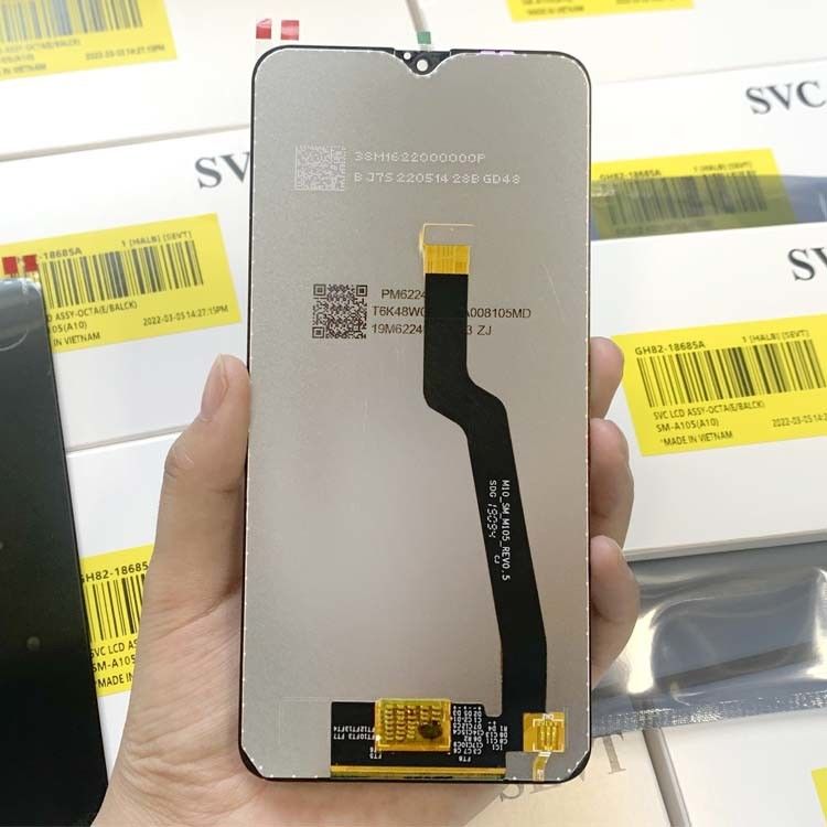 A10 Lcd LCD For  A105 Wholesale 오리지널 신규 서비스 팩 LCDS 갤럭시 A10 휴대 전화 화면 디스플레이 판타라
