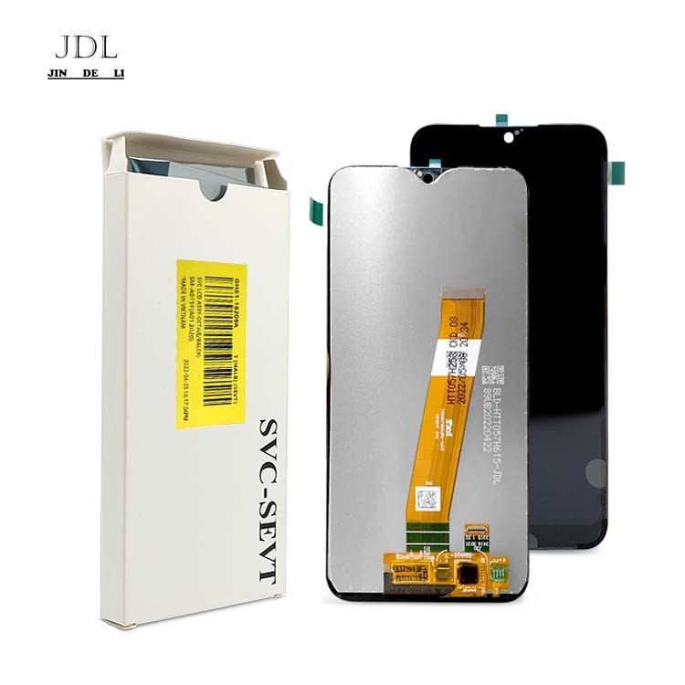 A01 LCD lcd For  A01 Wholesale 오리지널 휴대 전화 화면 디스플레이 판타라 갤럭시 A105 서비스 팩 LCDS 터치