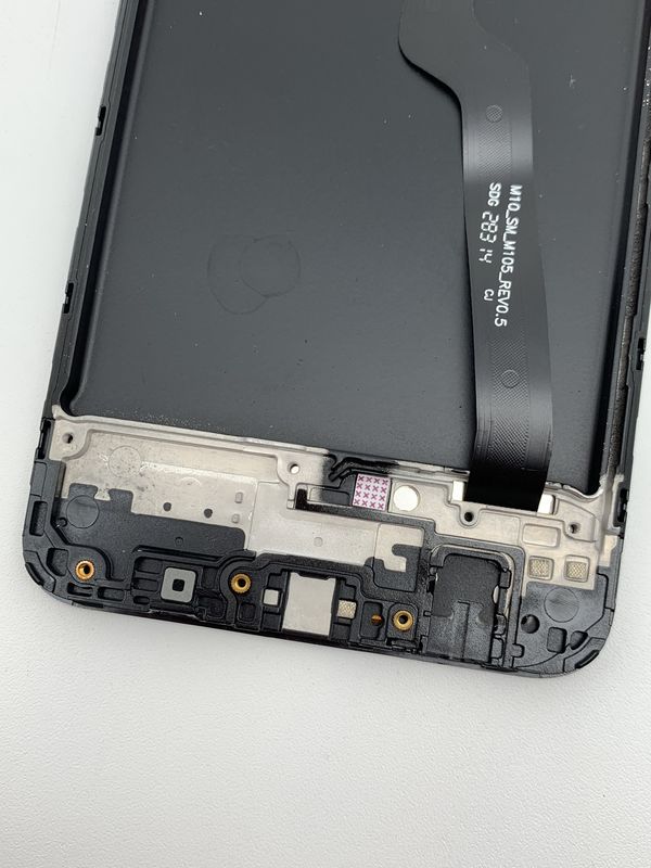 삼성전자 M10 휴대전화 터치 스크린 디스플레이용 프레임과 함께 M10 LCD 갤럭시 M105 오리지널 서비스 팩 LCDS 판탈라