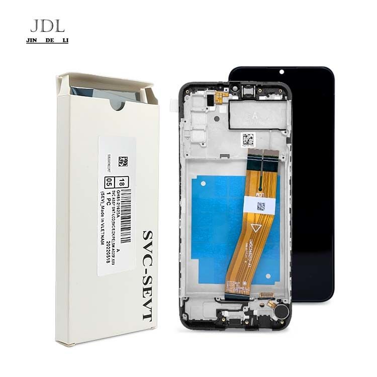 A03 LCD lcd With Frame For  a03 대용 휴대 전화 화면 A035 오리지널 서비스 팩 LCDS 디스플레이 판타라