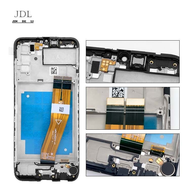A03 LCD lcd With Frame For  a03 대용 휴대 전화 화면 A035 오리지널 서비스 팩 LCDS 디스플레이 판타라