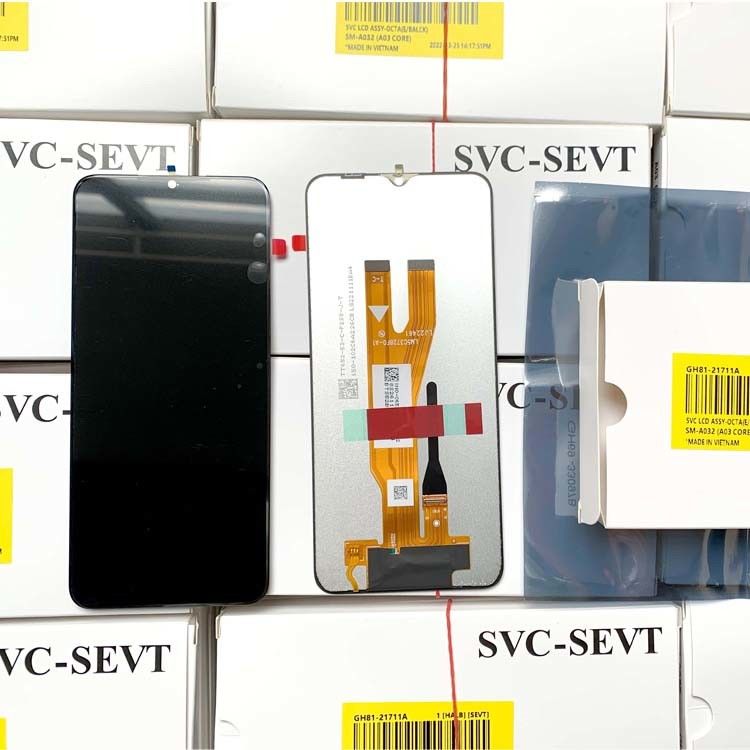 A03 코어 LCD LCD For  a03 코어 휴대 전화 터치 스크린 판타라 갤럭시 A032 오리지널 서비스 팩 LCDS 디스플레이