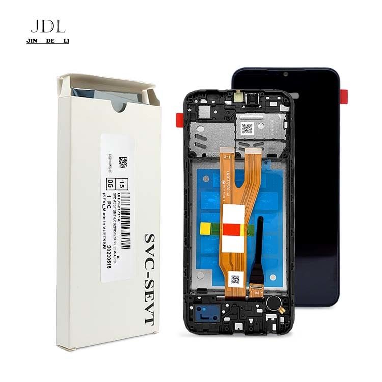 A03 코어 LCD 화면 프레임과 함께  a03 코어 오리지널 서비스 팩 LCDS 갤럭시 A032 모바일 판타라