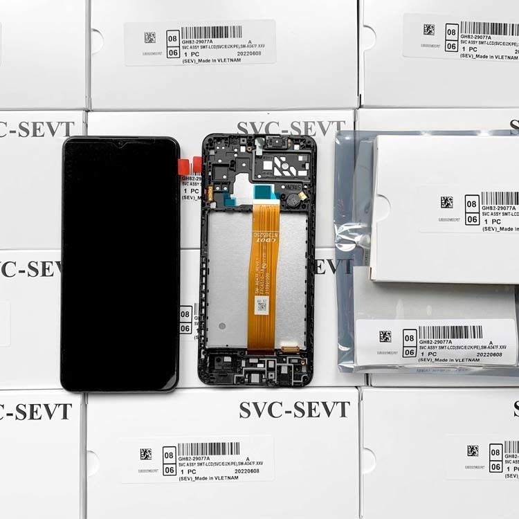 A04S LCD Lcd With Frame For  a04s 오리지널 서비스 팩 LCDS 갤럭시 A047 휴대폰 화면 디스플레이 판타라