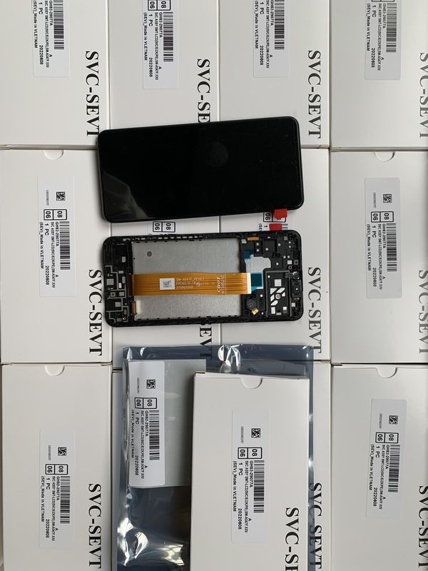 A04S LCD Lcd With Frame For  a04s 오리지널 서비스 팩 LCDS 갤럭시 A047 휴대폰 화면 디스플레이 판타라