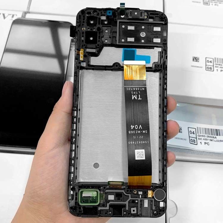 공장 A135 LCD 디스플레이 판타라 삼성 A13S 오리지널 휴대 전화 화면 판타라 갤럭시 A137 서비스 팩 LCDS