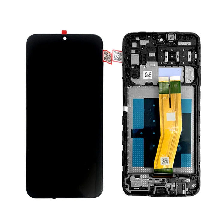A14 4G LCD Frame For  A145P 모바일 폰 터치 판타라 갤럭시 A145R 서비스 팩 LCDS 화면 디스플레이
