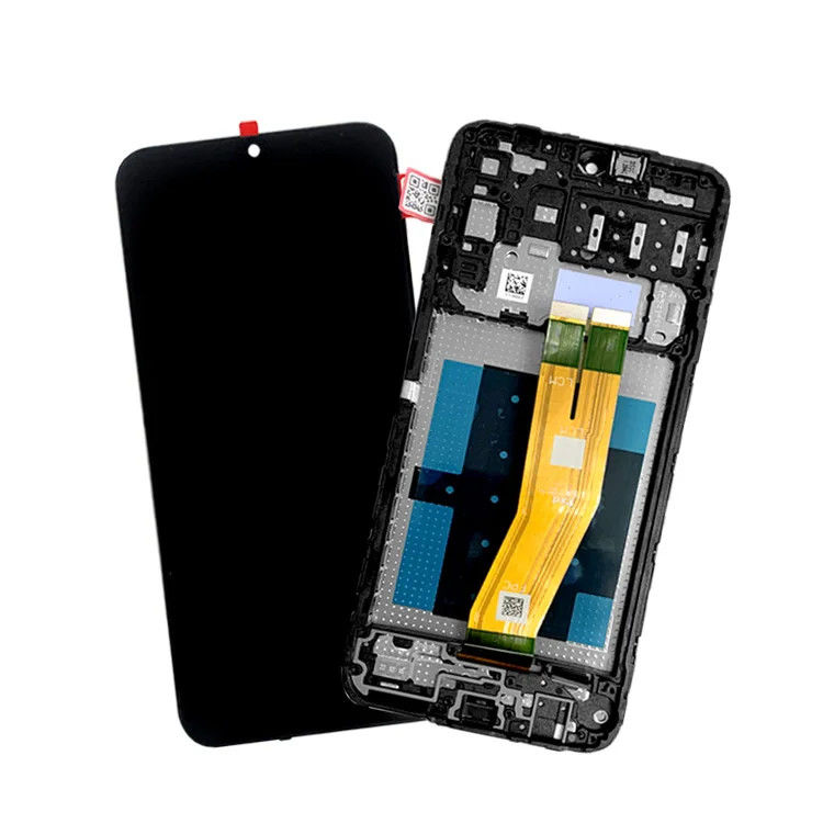 A14 4G LCD Frame For  A145P 모바일 폰 터치 판타라 갤럭시 A145R 서비스 팩 LCDS 화면 디스플레이