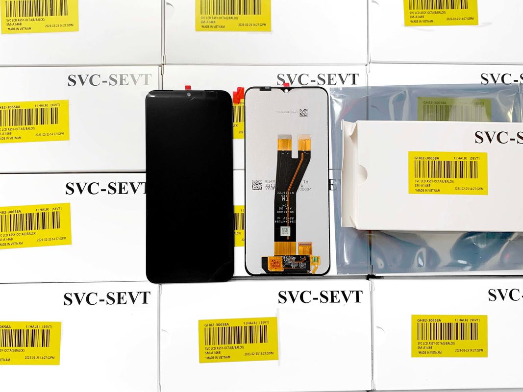 A14 5G LCD LCD 대가용 삼성 A14 오리지널 폰 터치 스크린 디스플레이 판타라 갤럭시 A146P 서비스 팩 LCDS