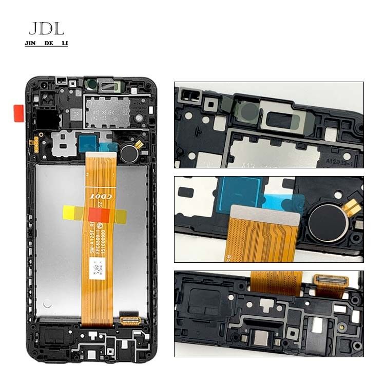 A12/A125 원본 서비스 팩 삼성 갤럭시 a04e LCD 디스플레이를 위한 프레임 없는 LCD 공장 직판 판매
