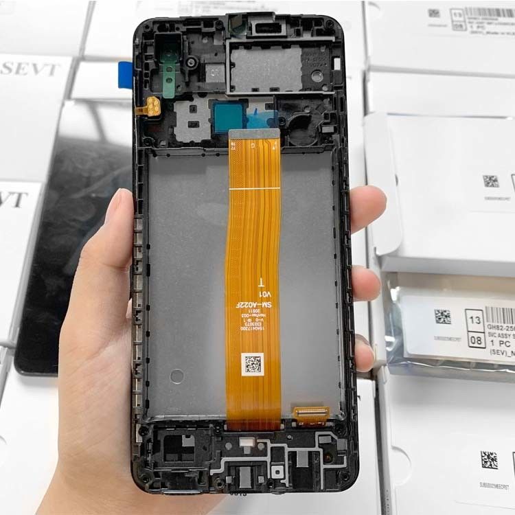 전문 고품질 원본 서비스 팩 LCD A022 코어 휴대 전화 LCDs 모바일 LCD 디스플레이 삼성 A01 코어