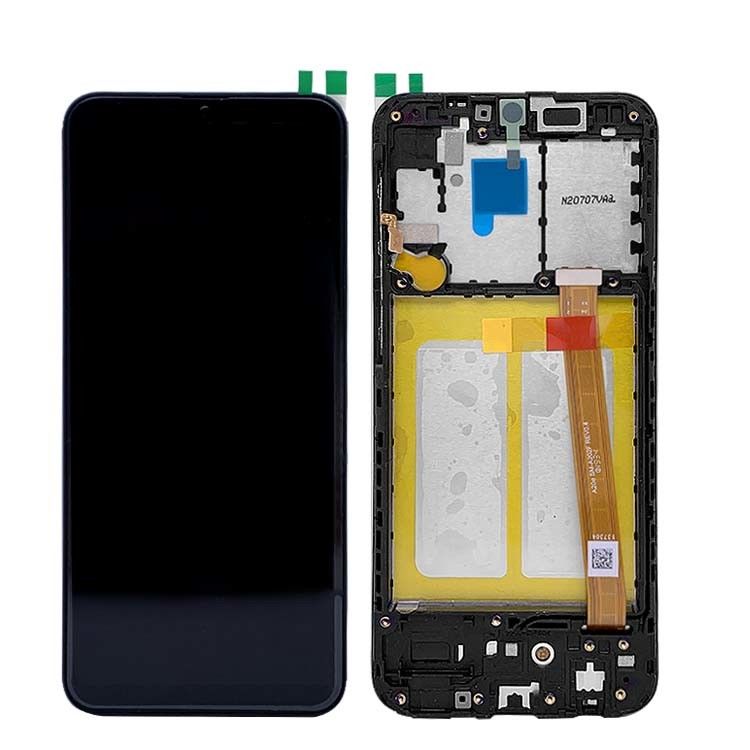 100% 오리지널 뉴 폰 LCD + 프레임  A20e A202 모바일 화면 디스플레이 갤럭시 A10e A102 서비스 팩 LCDS