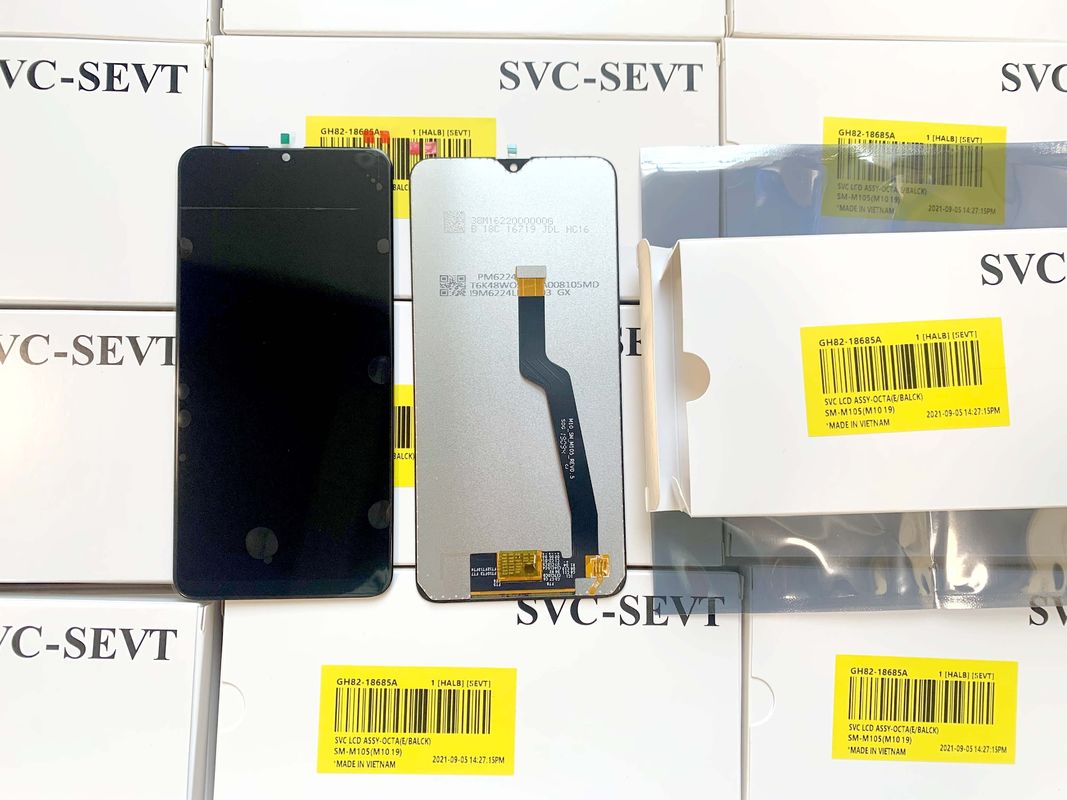 LCD 삼성 M105 LCD 프레임 없는 패키지 세부 사항 오리지널 서비스 팩 폼 박스