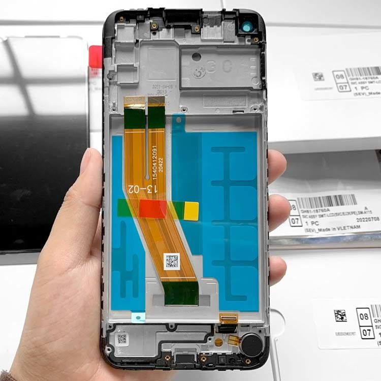 100% 원본 LCD A11 전화 화면 LCD 서비스 팩 JDL 모바일 터치 화면 예비 부품