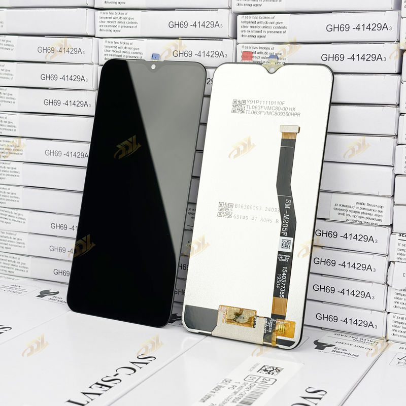 원본 교체 LCD 100% 검증 엄격한 LCD M20 LCD 디스플레이 터치 스크린 휴대 전화 스크린