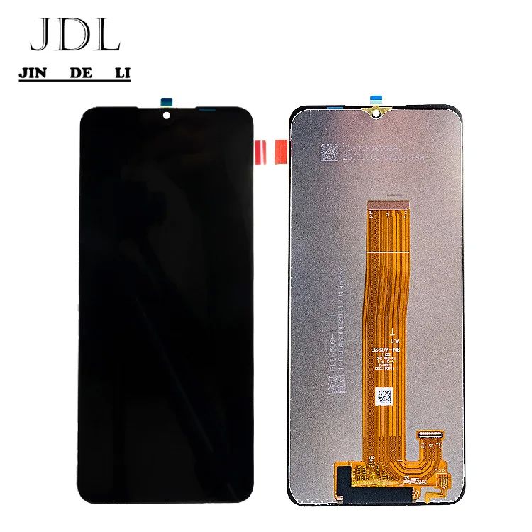 블랙 컬러 LCD 디스플레이 교체 MOQ A02S 모델 모바일 스크린에 5 PC