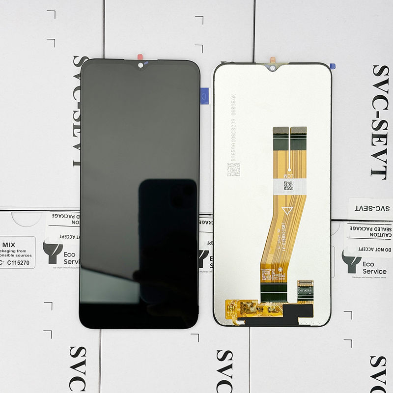 블랙 컬러 LCD 디스플레이 교체 MOQ A02S 모델 모바일 스크린에 5 PC