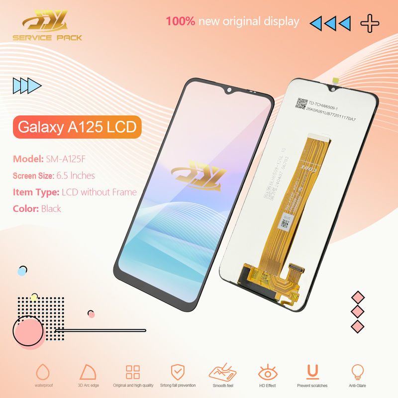 A125 LCD lcd For  A12 휴대 전화 화면 디스플레이 갤럭시 A125 도매 원본 서비스 팩 LCDS 판탈라