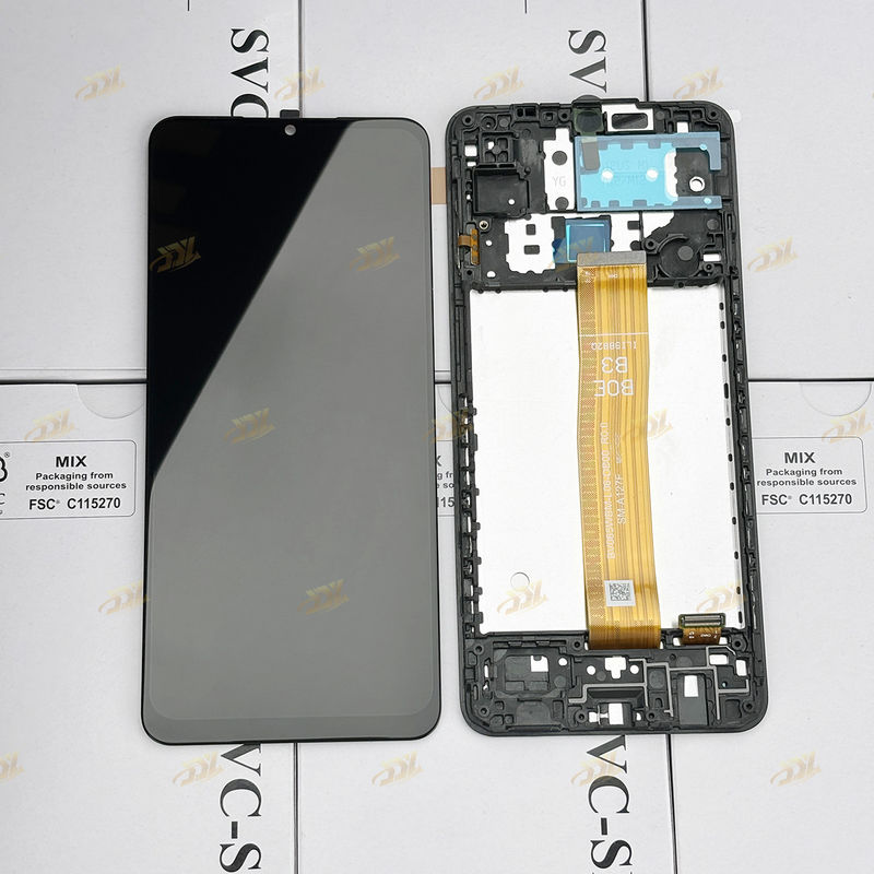 A127 LCD With Frame For  a127 오리지널 신규 서비스 팩 모바일 화면 디스플레이 갤럭시 A12 나초 터치 판타라