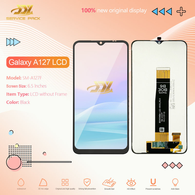 고품질의 새 중국 LCD  A12 나초 100% 오리지널 서비스 팩 LCDS A127 휴대 전화 화면 디스플레이