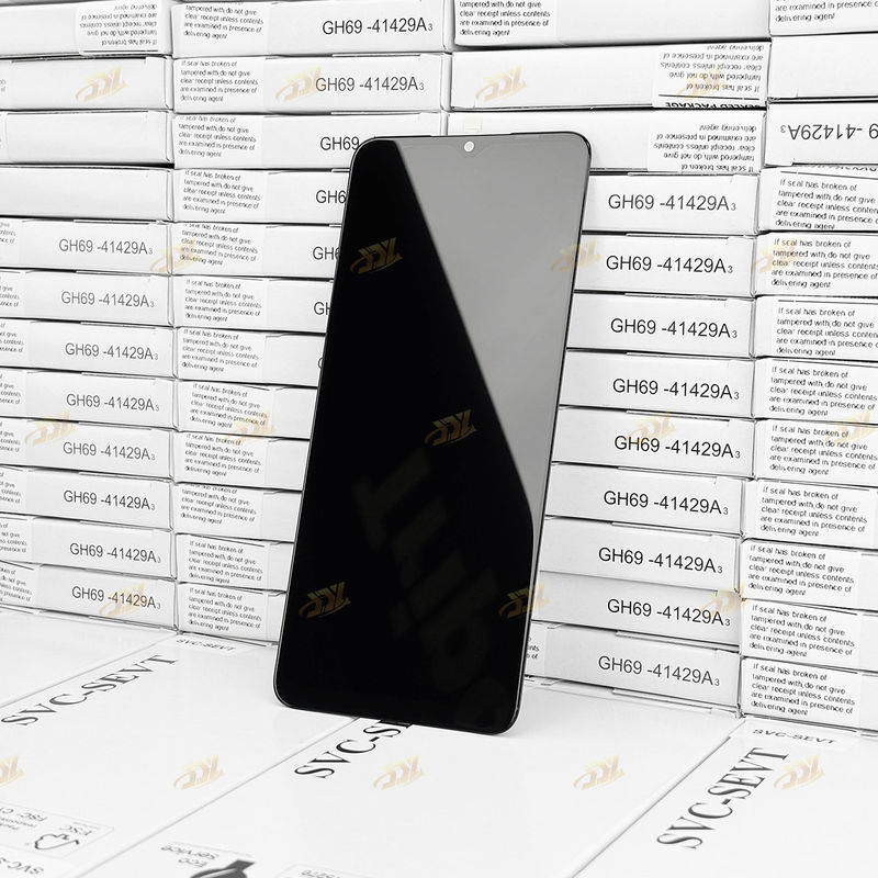 고품질 LCD 디스플레이 교체 삼성 A12 100% 오리지널 테스트 갤럭시 A125 휴대 전화 화면 판타라