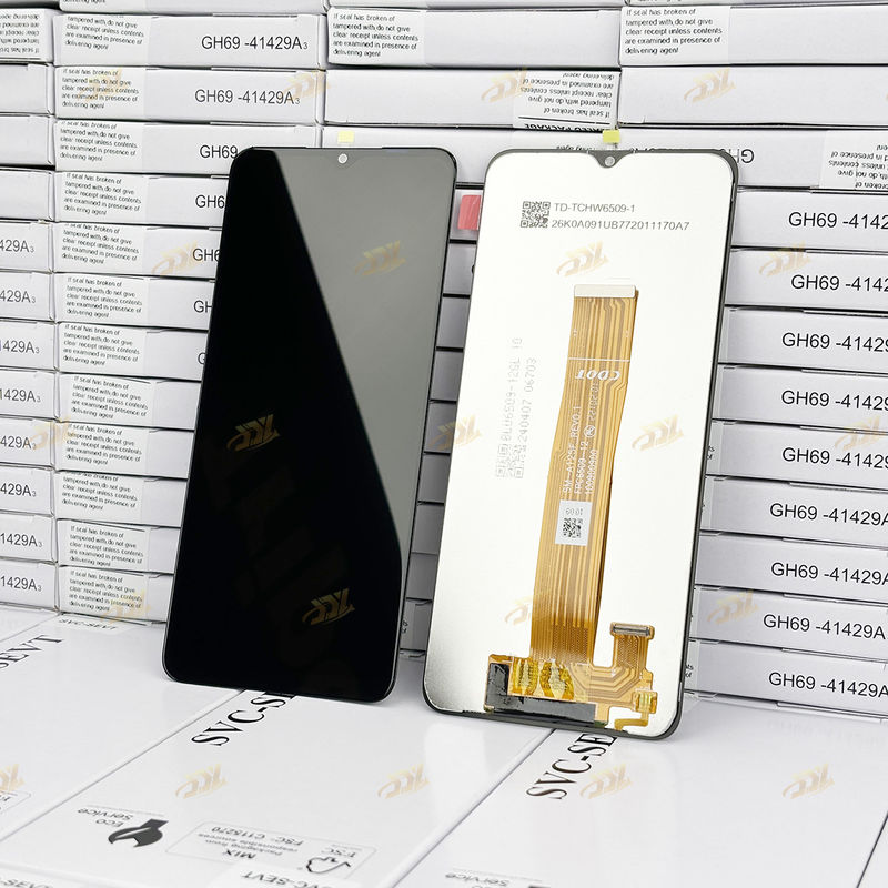 고품질 LCD 디스플레이 교체 삼성 A12 100% 오리지널 테스트 갤럭시 A125 휴대 전화 화면 판타라